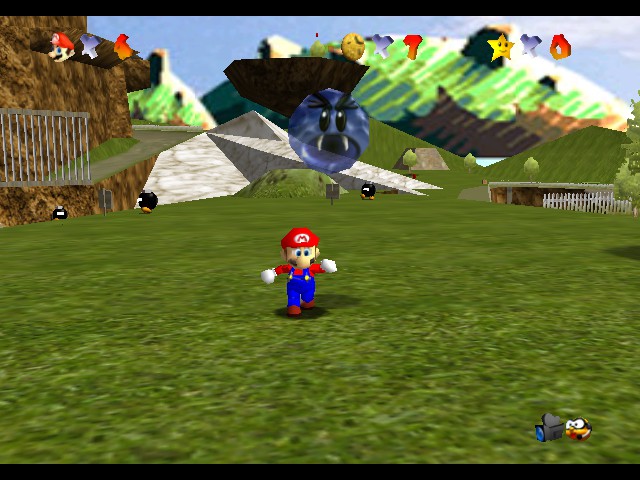 Super Mario 64 - HD Screenshot 1